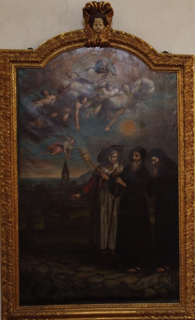 Saint François de Paule arrivant à Fréjus