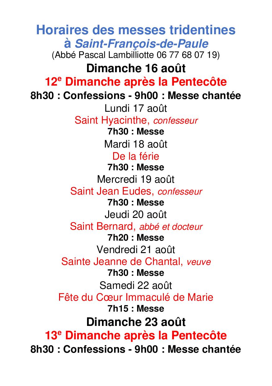 Agenda du 16 08 26